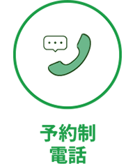 予約制電話