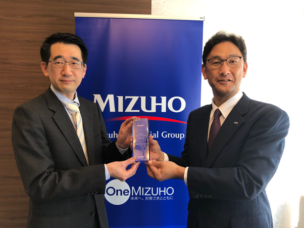 Mizuho Innovation Award (2022.1Q)を受賞