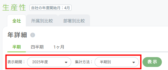 年詳細表示期間