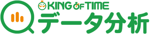KING OF TIME データ分析のロゴ