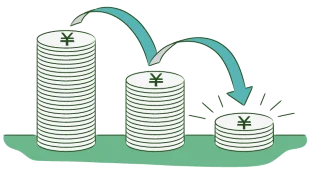 コストダウンのイメージ画像