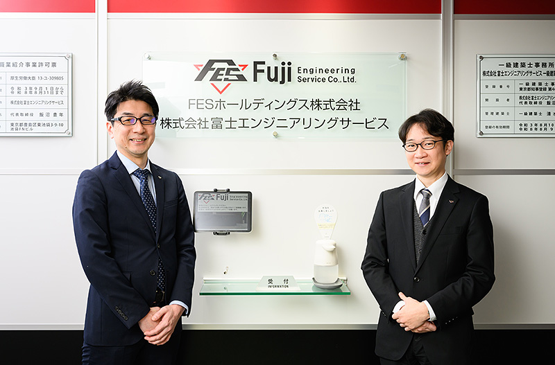 勤怠・給与の作業時間を1/3に、<br class='sp_only'>契約書業務は半分に。<br class='pc_only'>KING OF TIMEシリーズでDX推進。<br class='pc_only'><span class='company_name_sub'>株式会社富士エンジニアリングサービス様の導入事例</span>