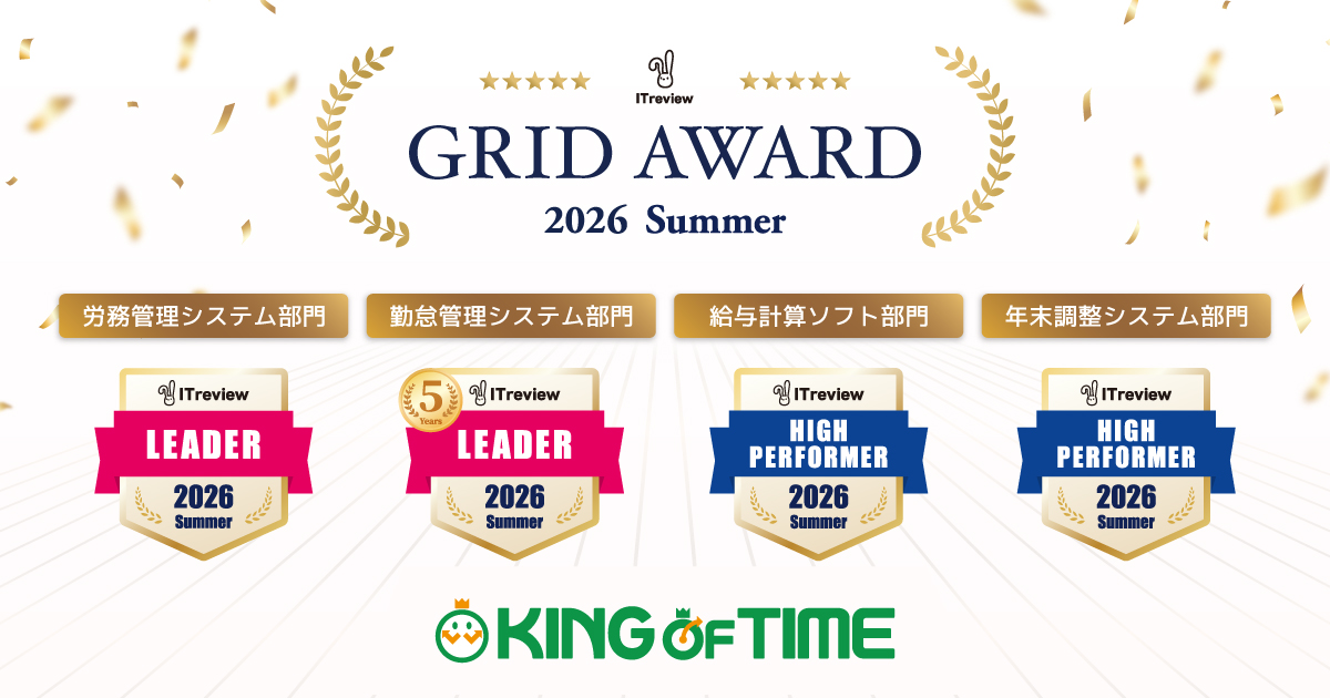 「ITreview Grid Award」にて最高位の「Leader」を29期連続受賞